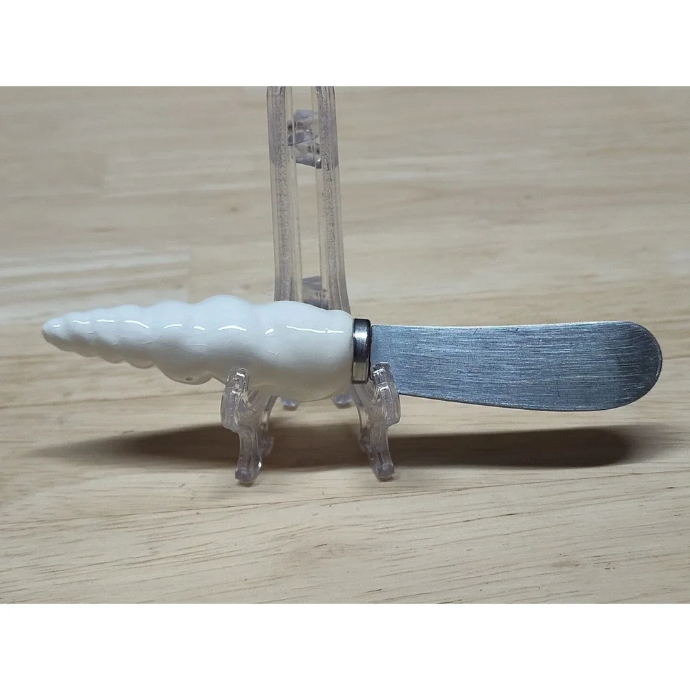 Shafford Seashell Spreader Knife Stainless 5 inches Japan